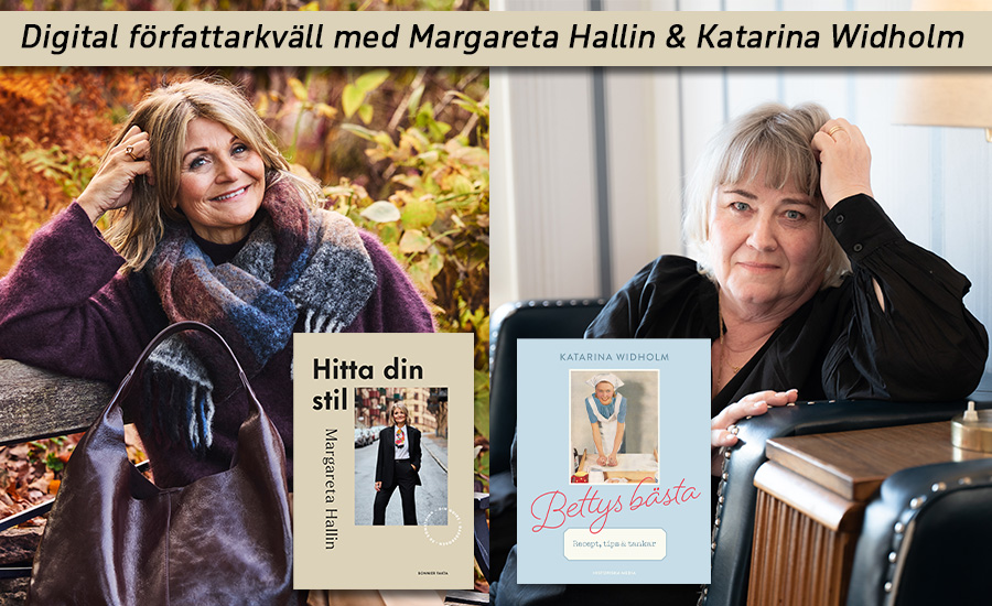 Margareta Hallin och Katarina Widholm