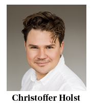 Christoffer Holst porträtt