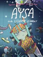 Aysa och lillebror simmar av Therese Alshammar