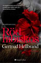 Röd hibiskus av Gertrud Hellbrand